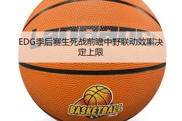 EDG季后赛生死战前瞻中野联动效率决定上限